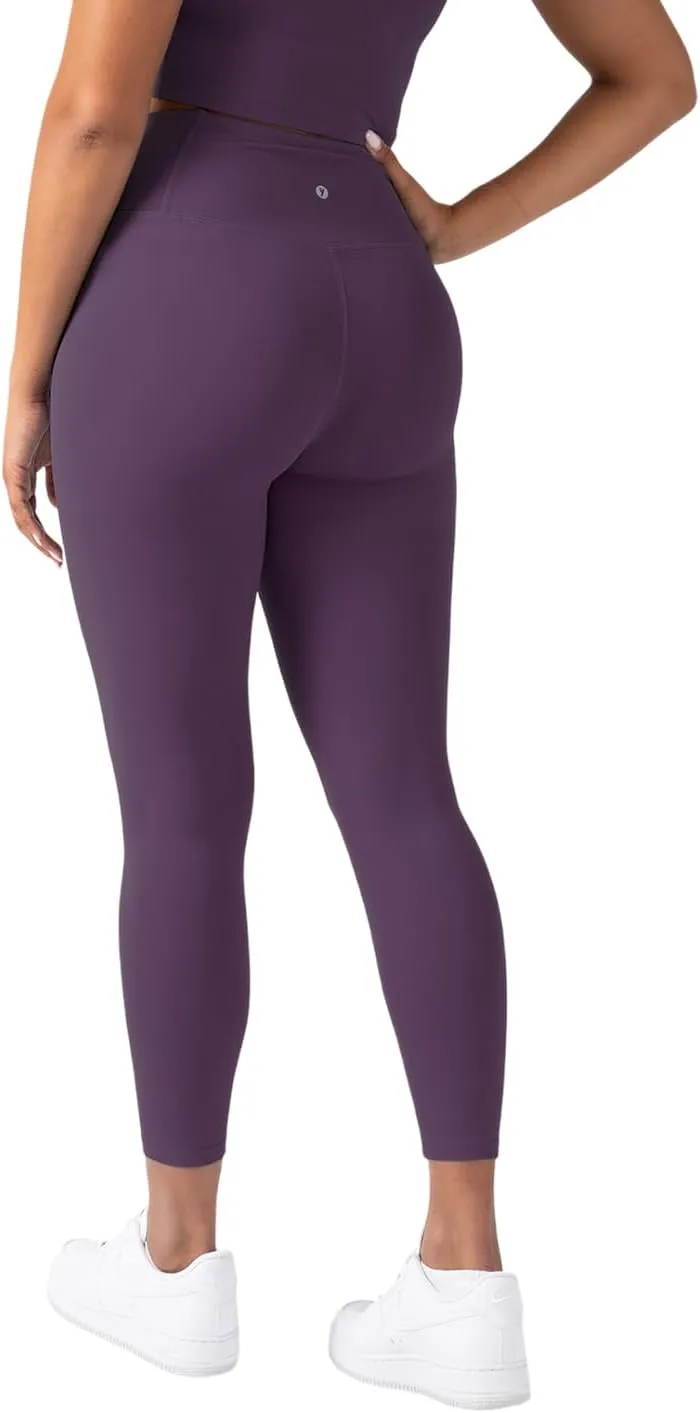 YITTY Active Women's Ultraluxe Crossover High-Waist Legging, Athleisure, 4-Way-Stretch